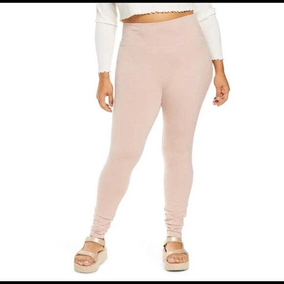 BP NWT pink adobe leggings summer light weight - Picture 2 of 5